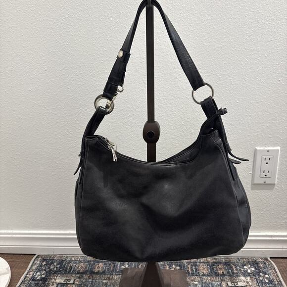 Vintage Jenny VERA PELLE made in ITALY Leather Sling Bag - Picture 1 of 10